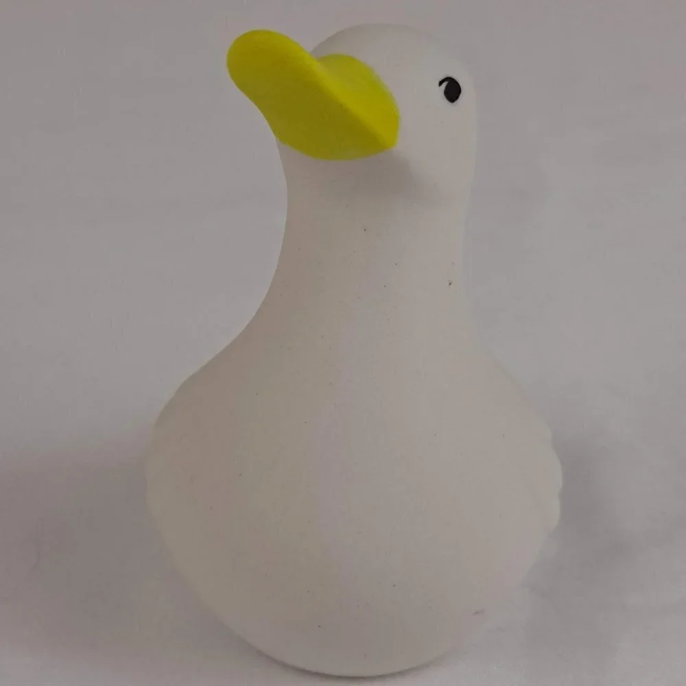 Highbank Porcelain Medium White Duck Figurine #S008 Lochgilphead Scotland